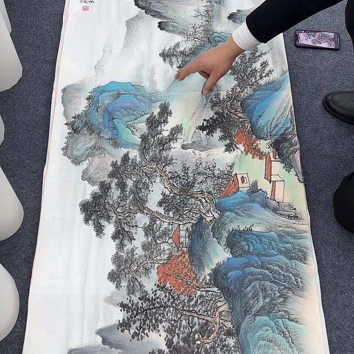 国画纯手绘国画作品