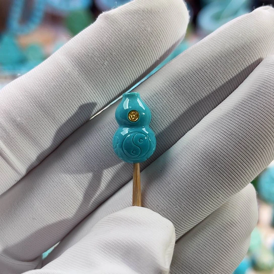 绿松石珠宝奇石未镶嵌