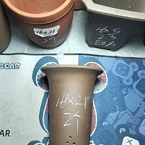 小号兰花紫泥两个