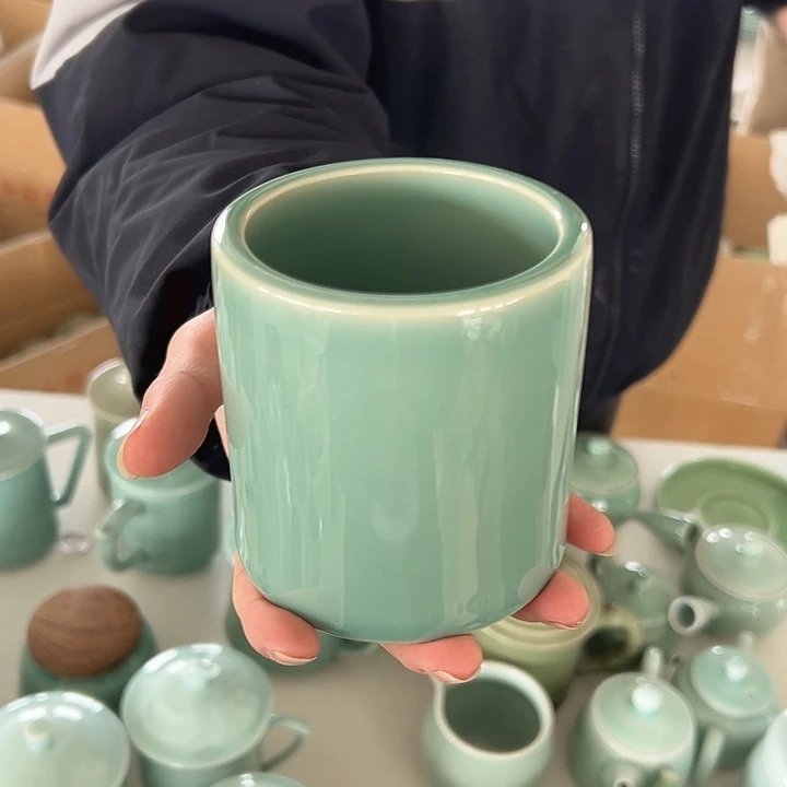 小米茶器龙泉青瓷