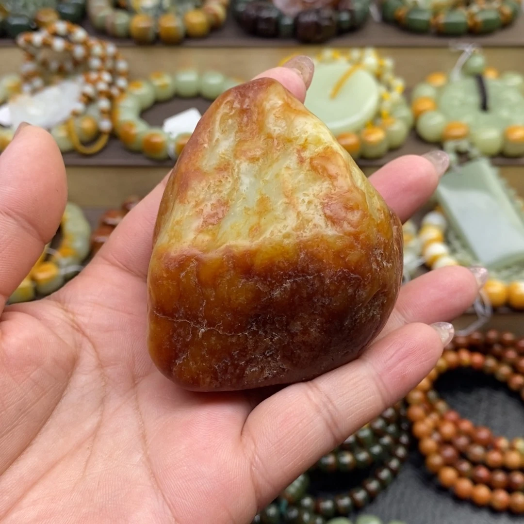 透闪石质玉未镶嵌手串