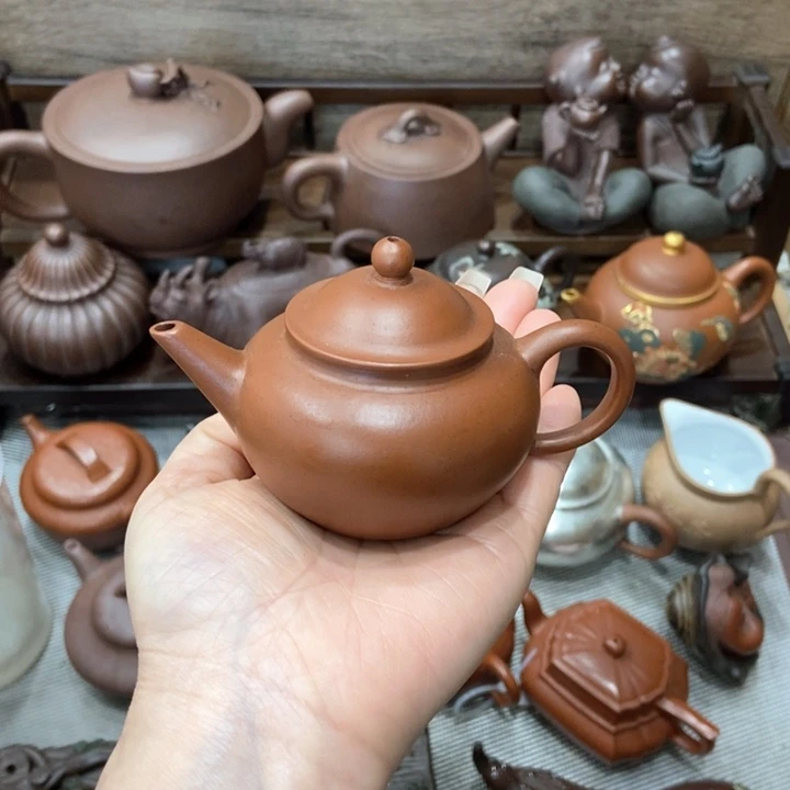 紫砂茶壶乔*辞宜兴紫砂