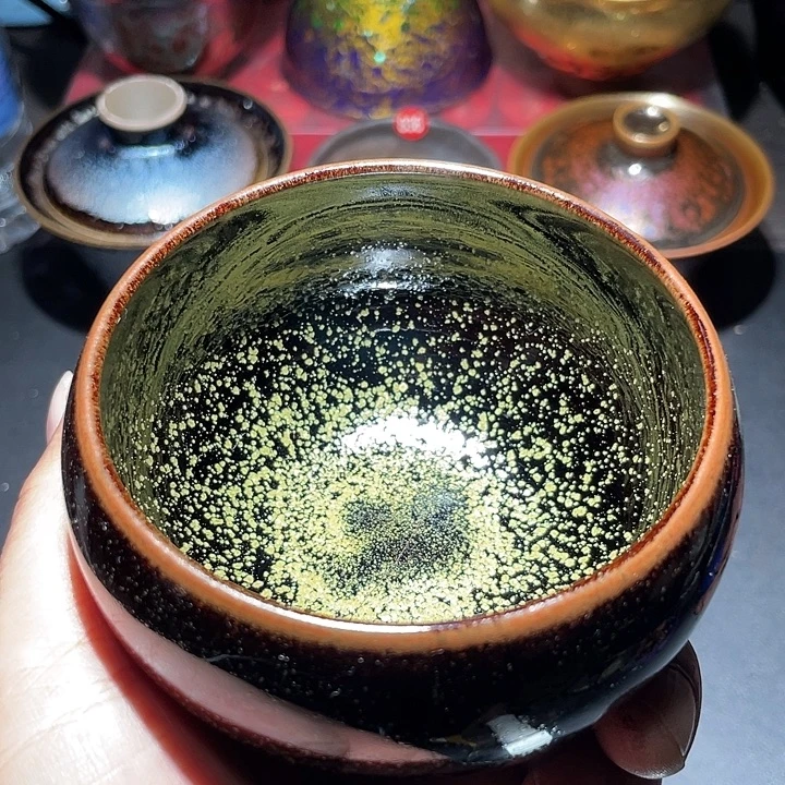 茶盏建盏品茗杯茶壶盖碗