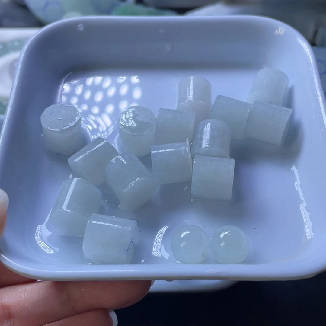 定制翡翠未镶嵌福利卡12珠子17颗包工
