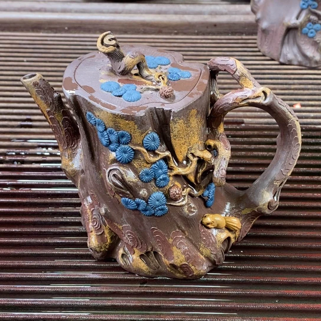 紫砂茶壶月**头白定1 处理价