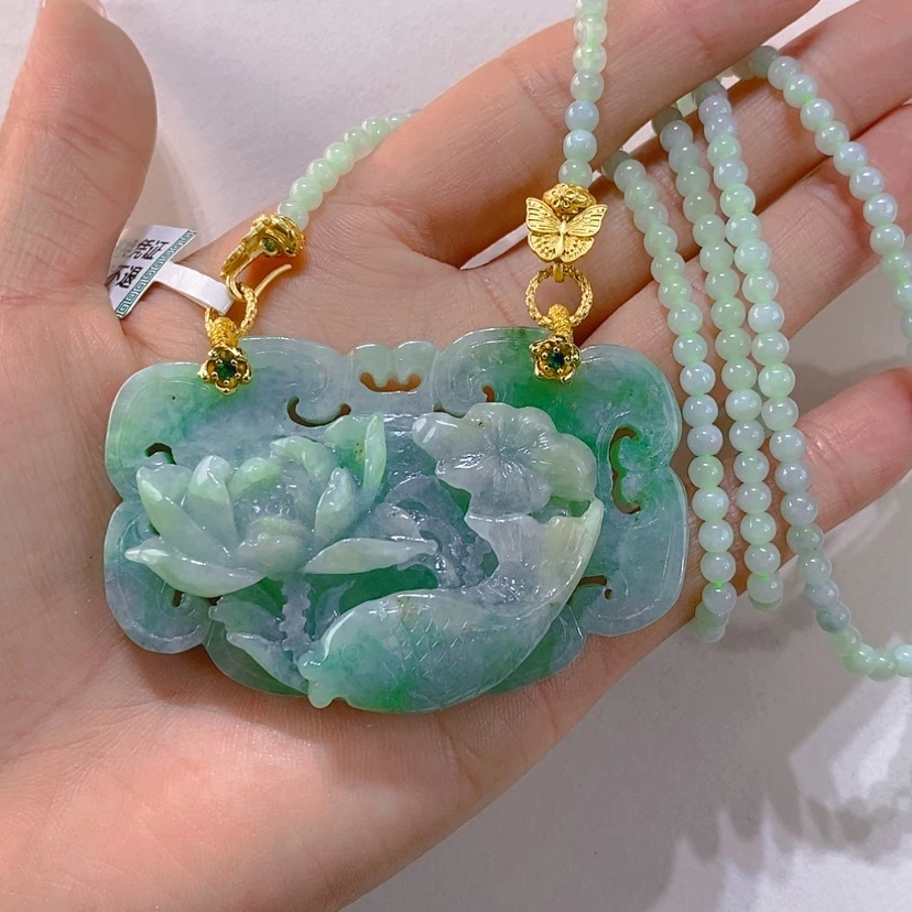 【闪购商品】翡翠未镶嵌颈饰吊坠