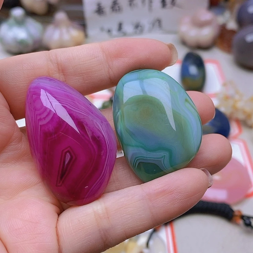 【闪购商品】未镶嵌玛瑙/玉髓珠宝半成品可*