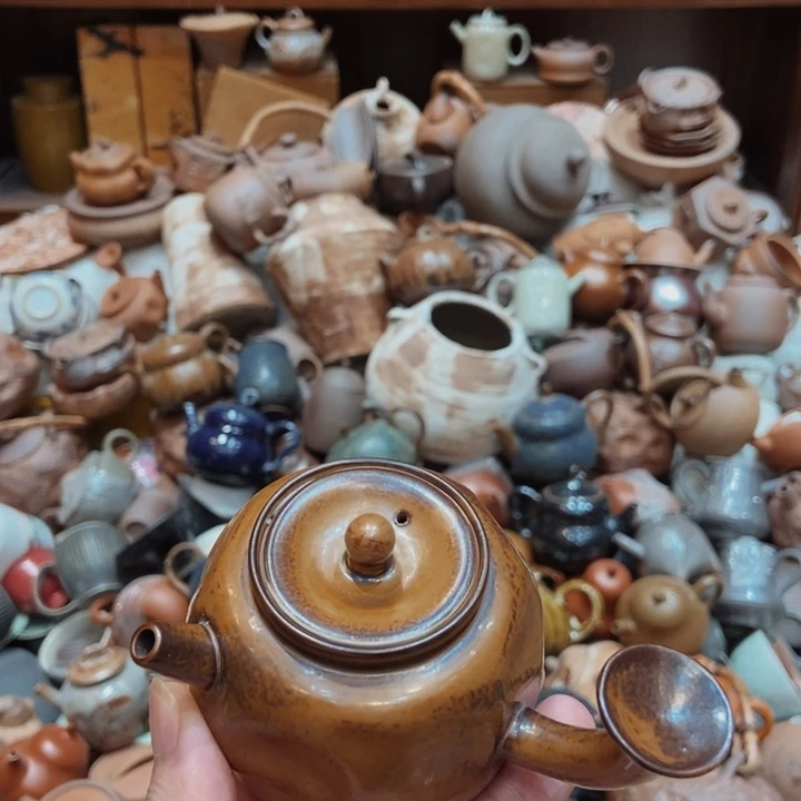 柴烧老岩泥高端茶器