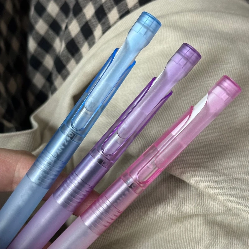 小钰斑马ZEBRA太空舱Blen减振中性笔冰透