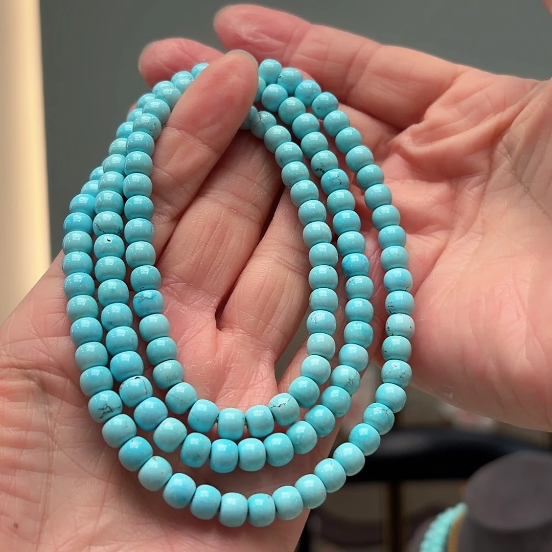 绿松石未镶嵌颈饰