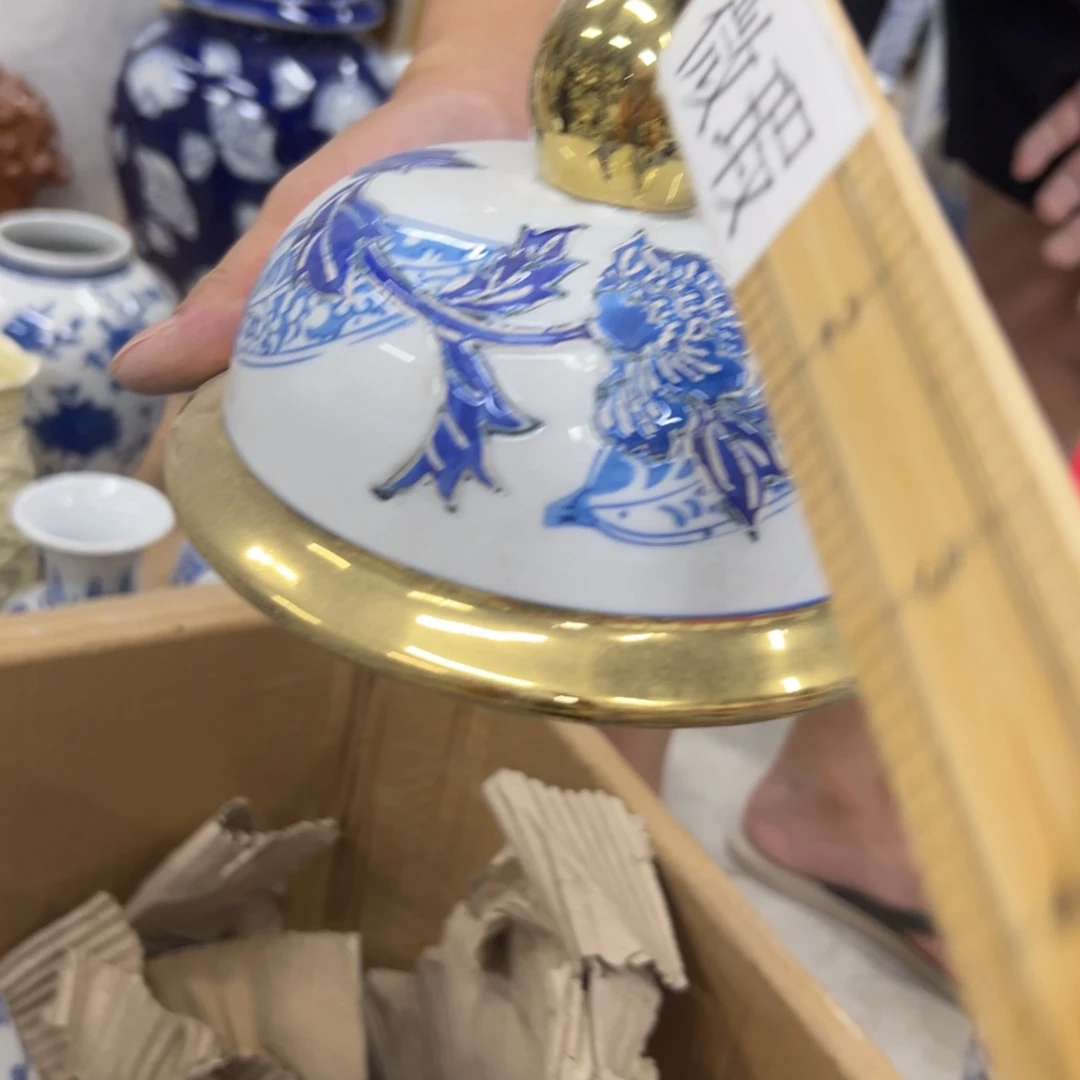 瓷片微瑕青花瓷器值得购买