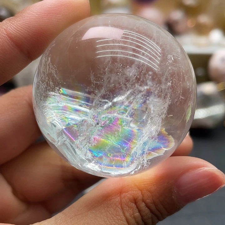 天然水晶未镶嵌水晶?***莲