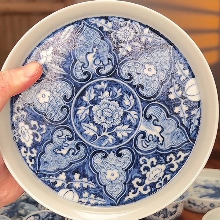 古韵今瓷元青花单杯