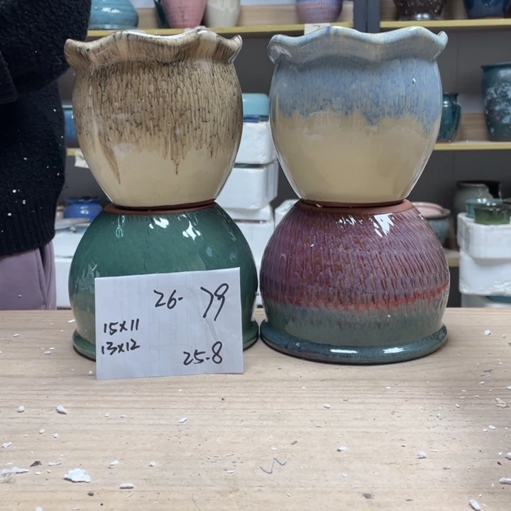 紫砂花盆多肉花盆微瑕79