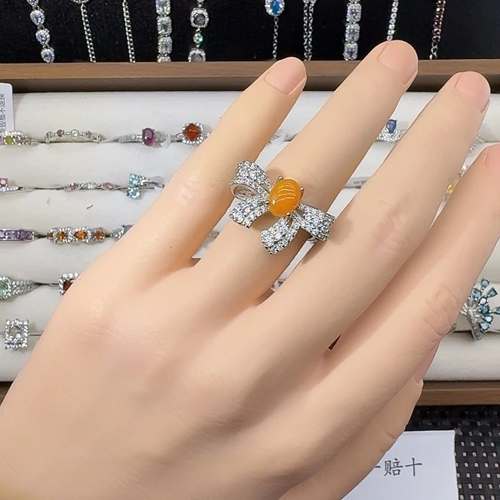 欧泊未镶嵌戒指43