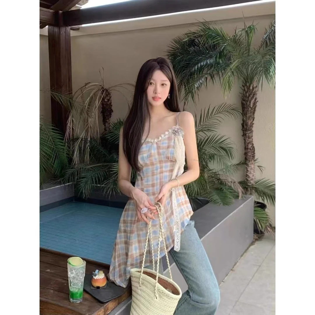 编码合集  显瘦收腰风设计感女吊带夏季 性感