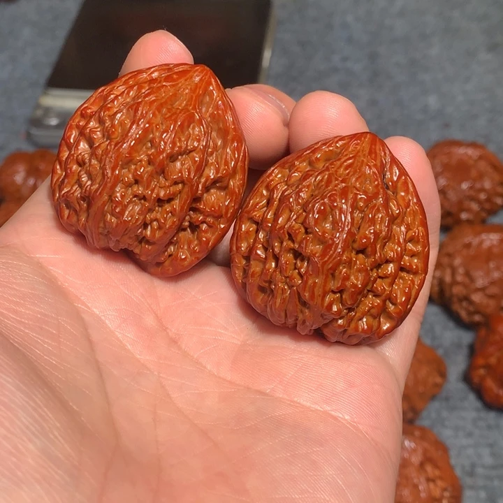 文玩核桃把件虎头王11.38