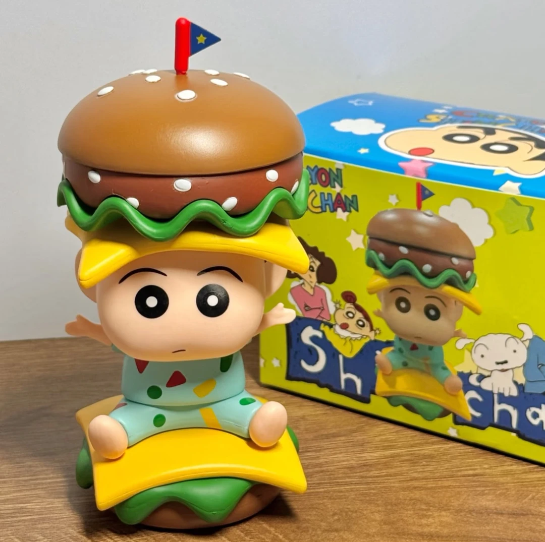 家居礼物桌面桌搭摆件汉堡小新卧室摆设