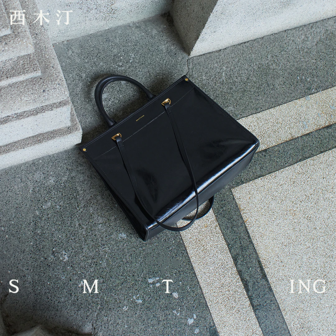 【西木汀】 月光恋人 手提托特包女高级感大容量单肩通勤包包