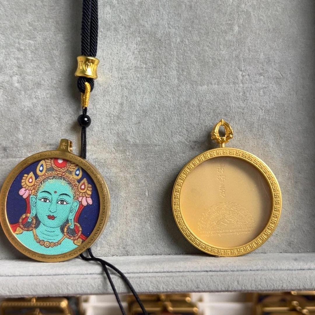 吊坠幽****8单面私人定制绿妈妈