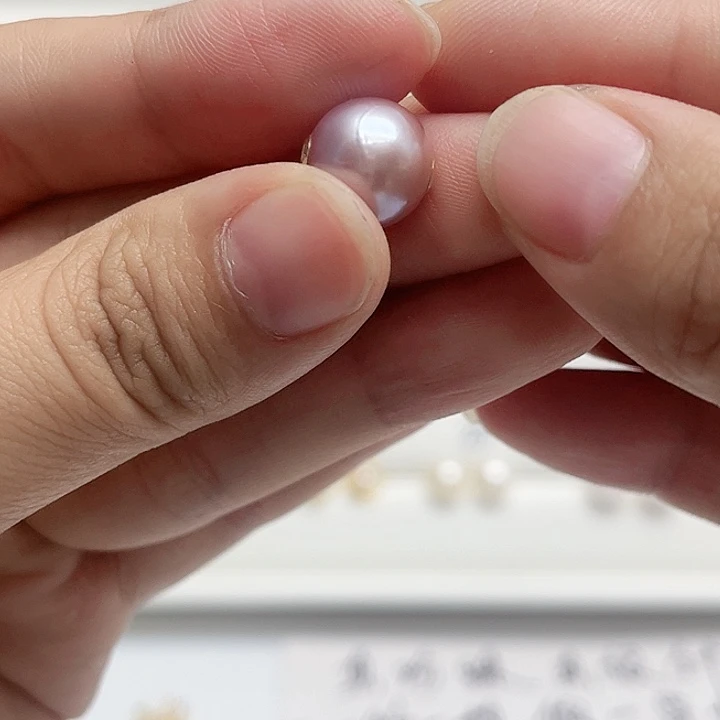 若***s颈饰18K金镶嵌淡水珍珠