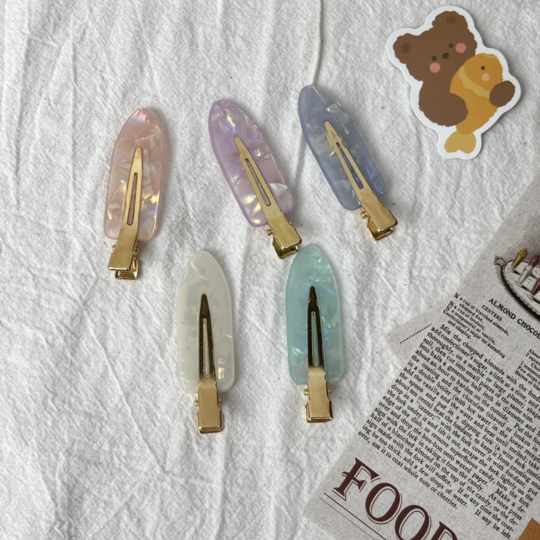 【阿敲】A1239~韩国无痕发夹侧边刘海夹头饰-麦穗头饰