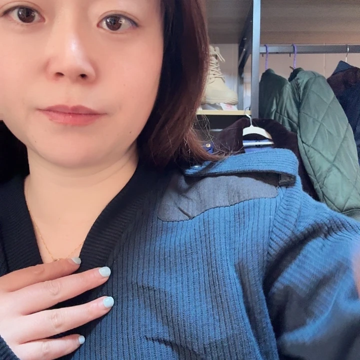 藏青色003绒衣裤三号二