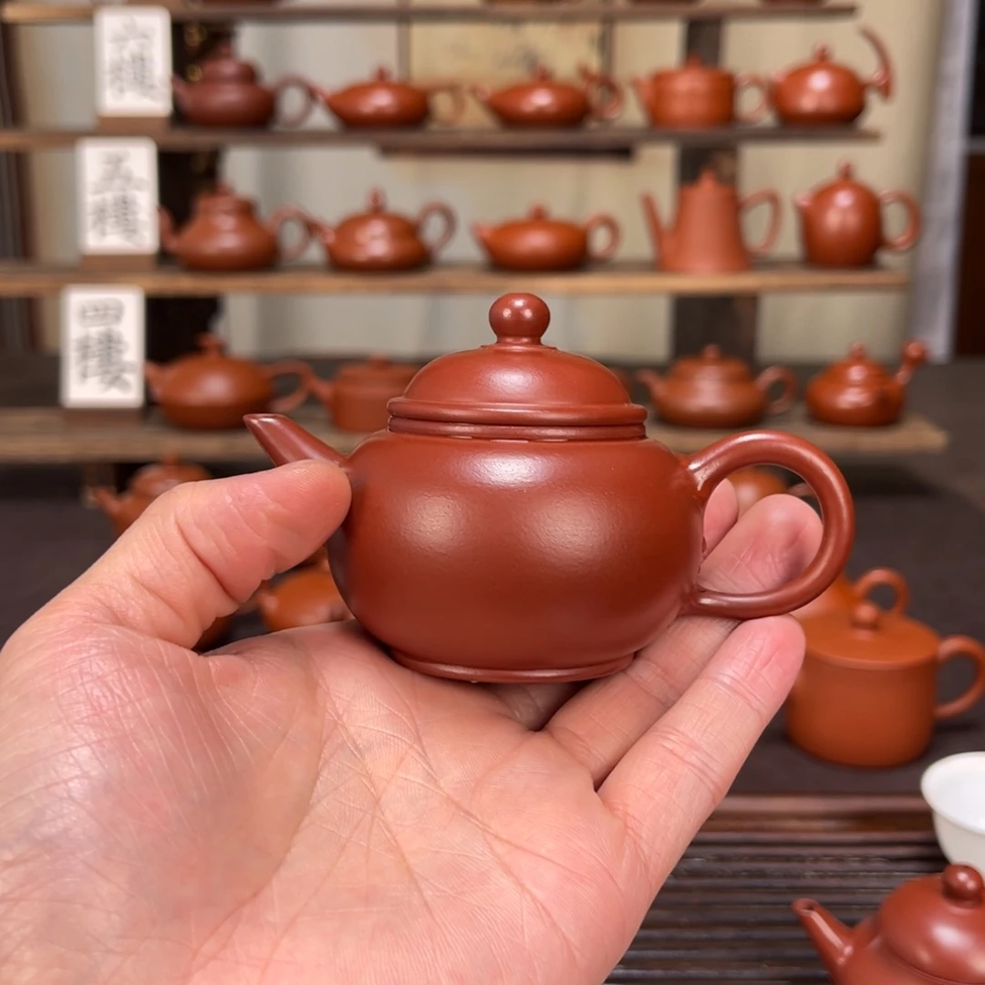 齐***灬茶壶紫砂朱泥水平