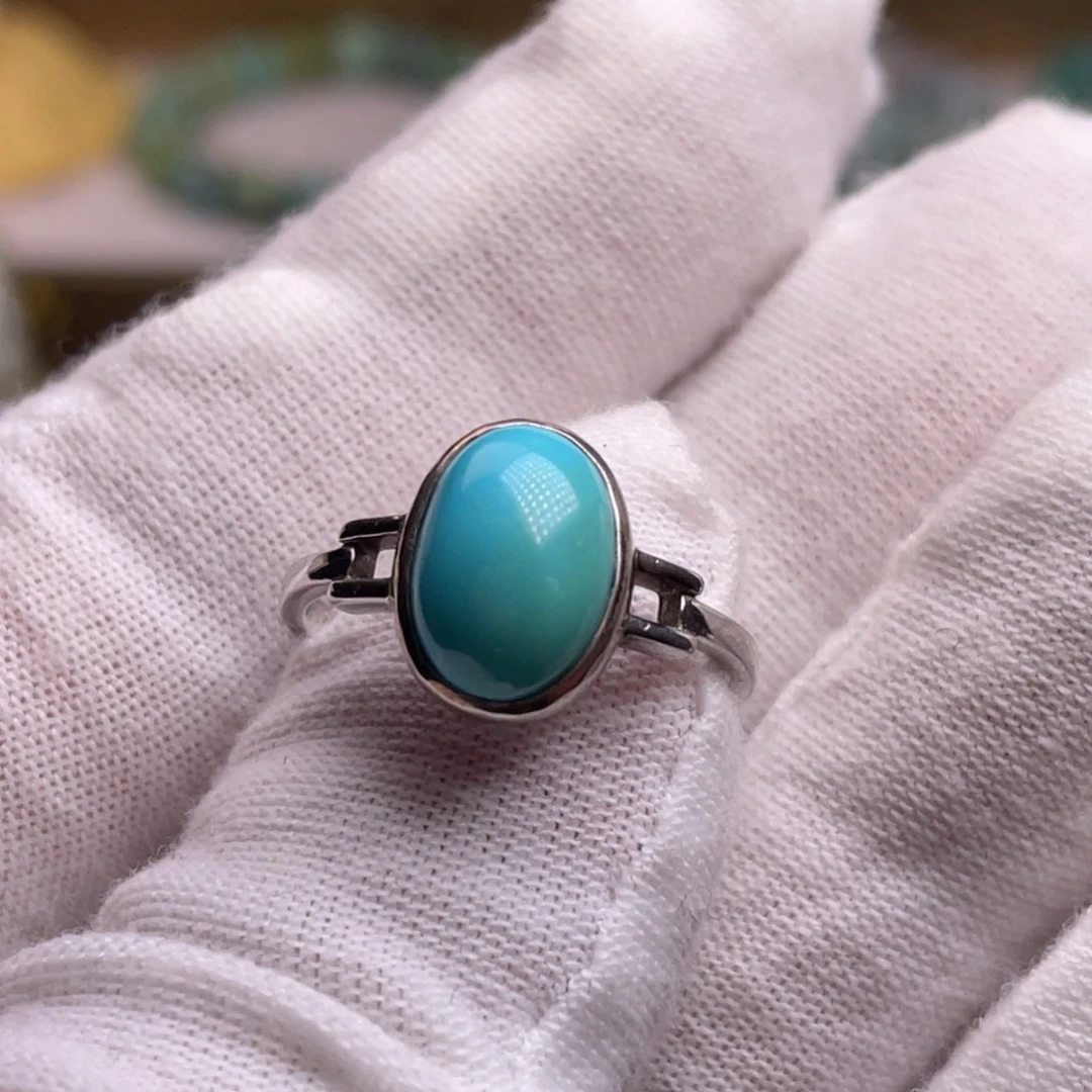 绿松石未镶嵌戒指