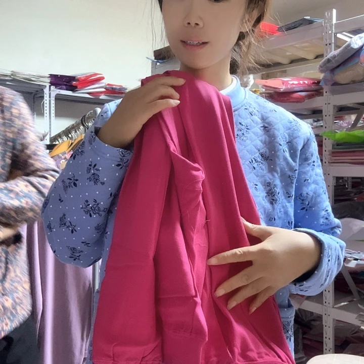 三醋酯纤维纯棉秋裤2 x宽松妈妈