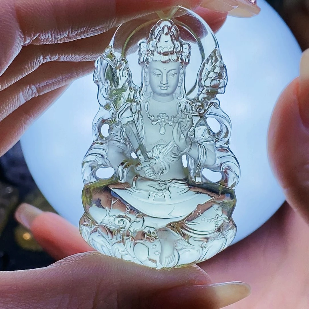 未镶嵌颈饰水晶岑****工吊墜