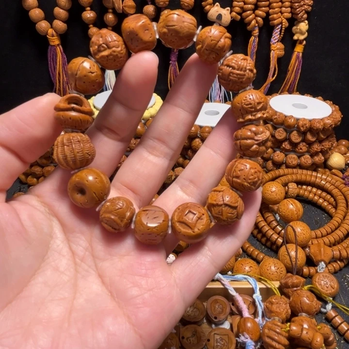 桃核手串多宝手串