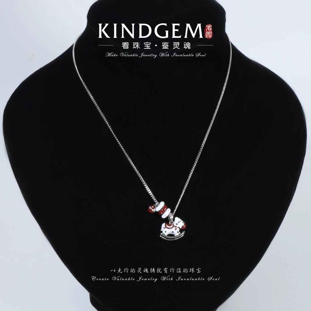 铜合金项链 KindGem时尚高级简约设计款项链（40+5cm）C-46211