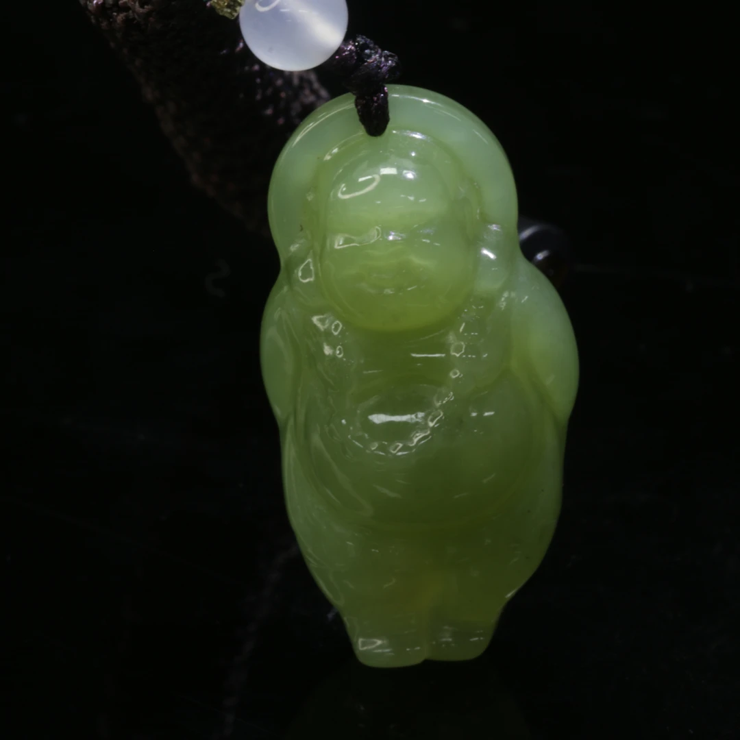 44和田玉晴水佛吊坠/200630保利厦门拍卖