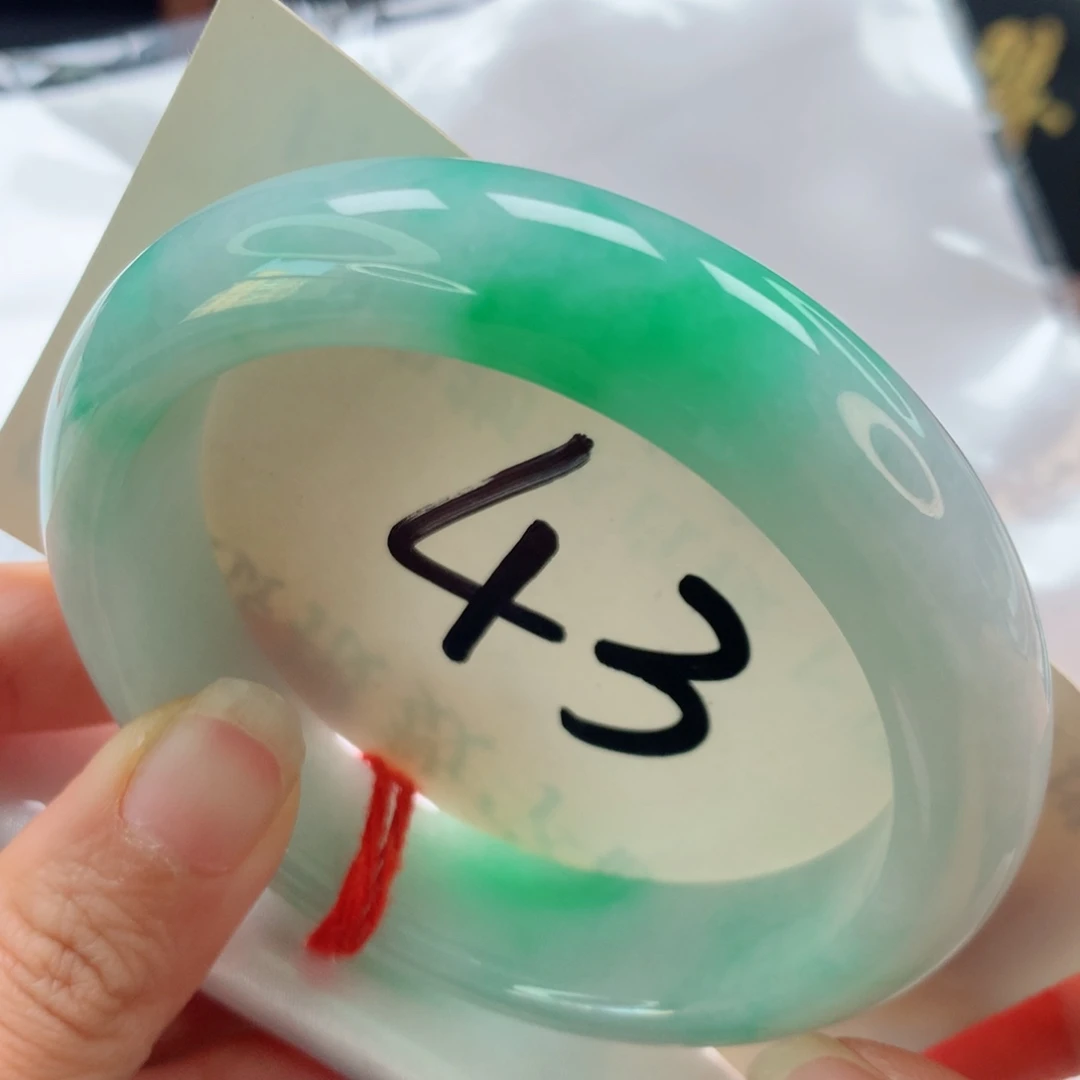 未镶嵌手镯翡翠正阳绿轮胎