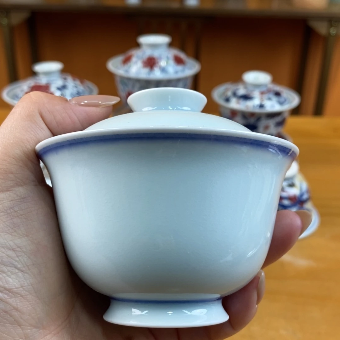 手绘现代茶具非古董