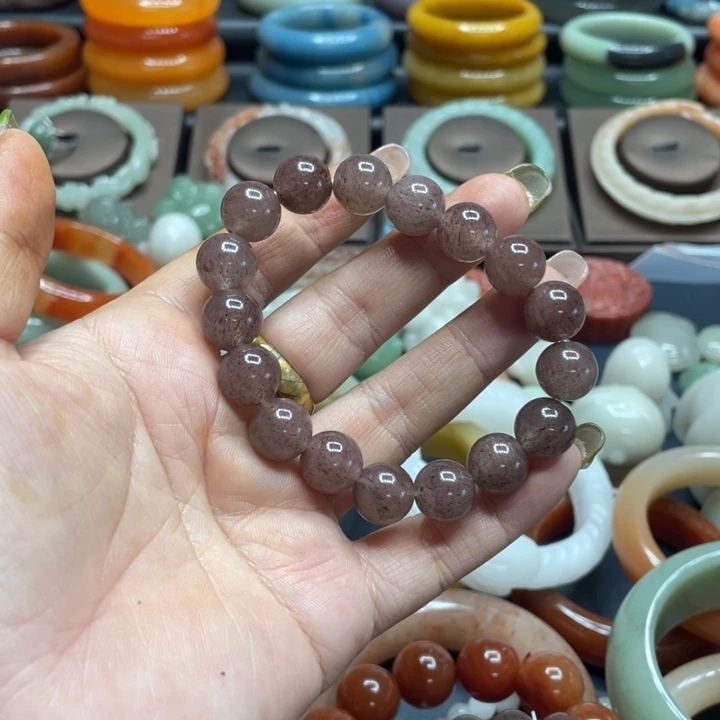 合金手链石英质玉