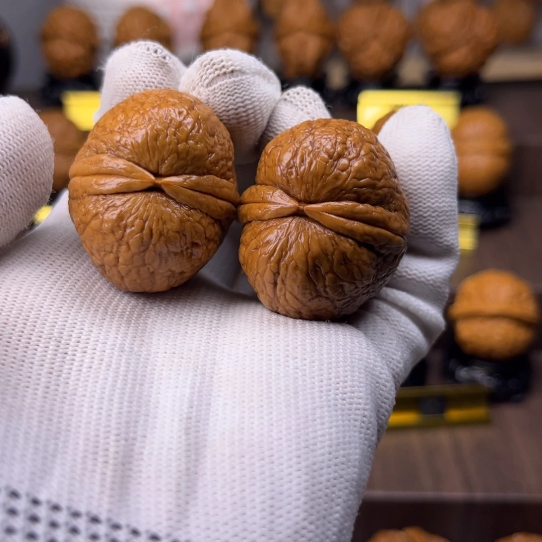 文玩核桃把件萌萌包37尺