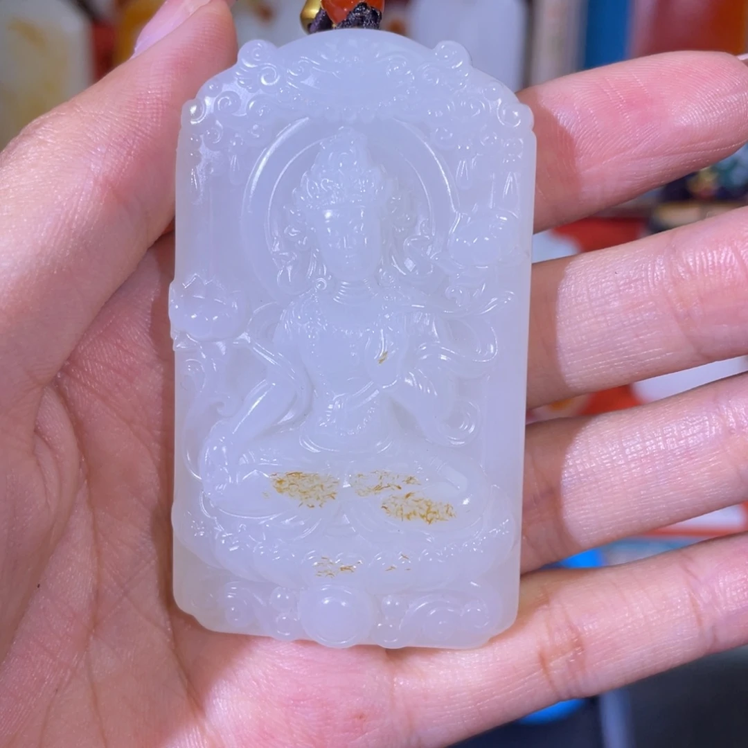 德***。未镶嵌和田玉挂件