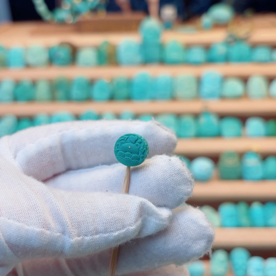 绿松石未镶嵌配饰