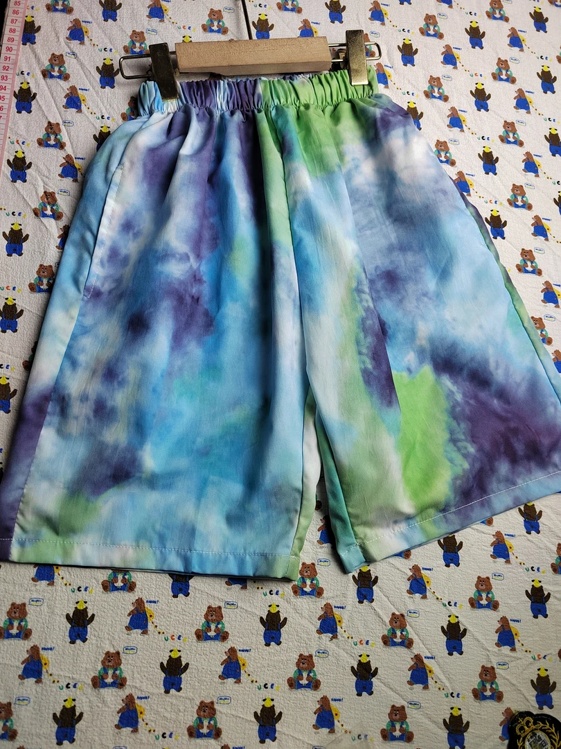 B2中上新款扎染短裤（两条）