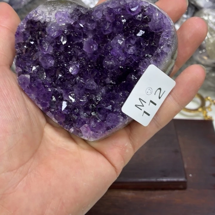 未镶嵌摆件紫晶水晶