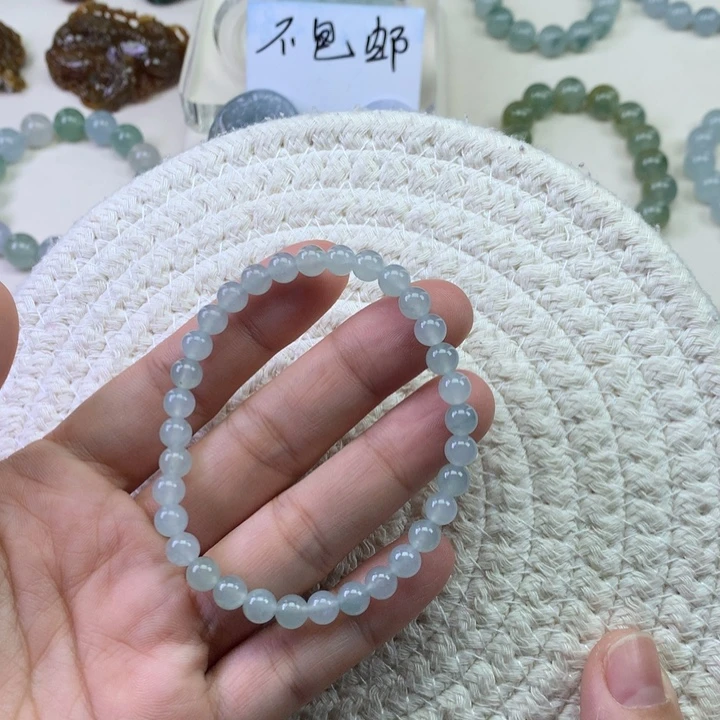 翡翠未镶嵌手串天然翡翠手串