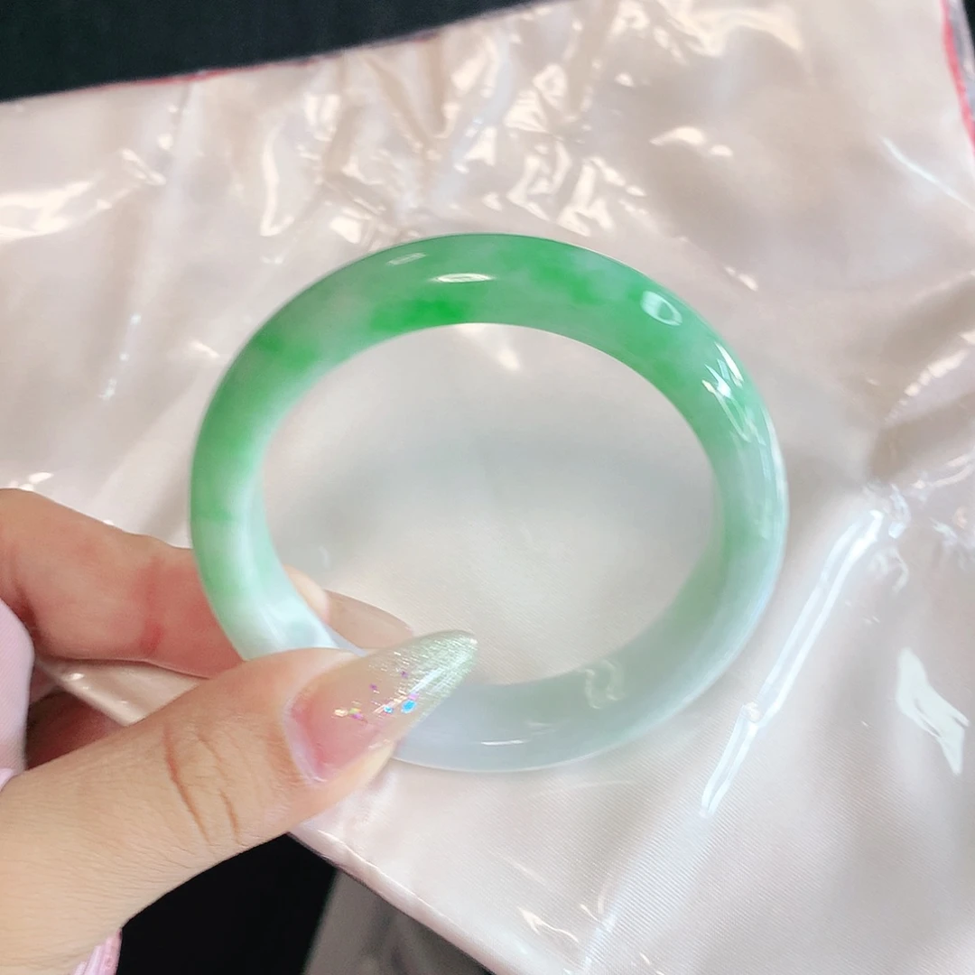 未镶嵌手镯翡翠坦*54圈2559