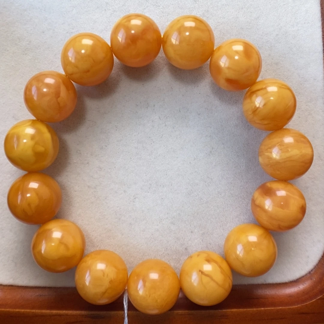 蜜蜡未镶嵌手串蜜蜡