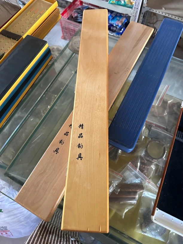 竹制木制浮漂盒软硅胶卡飘 防撞海绵不伤飘 里面都是细绒布设计