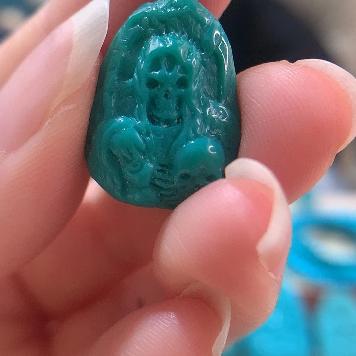 绿松石珠宝奇石未镶嵌