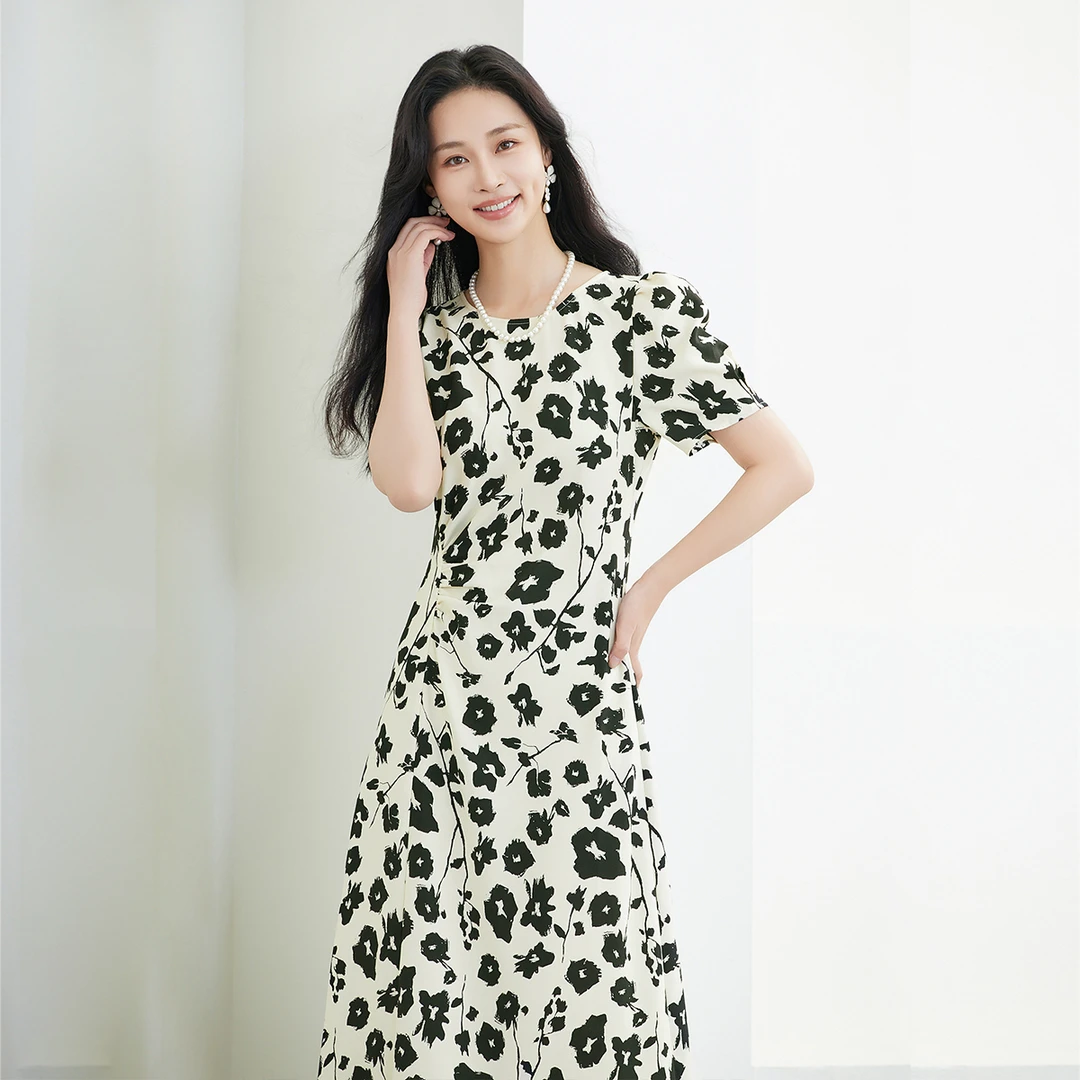 【达人专属】佳人苑连衣裙夏季新款J429015