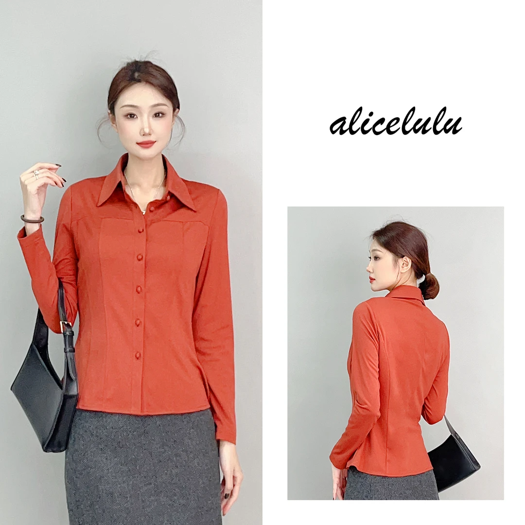 4 alicelulu “摩登都会”衬衫 复古优雅S2141729E