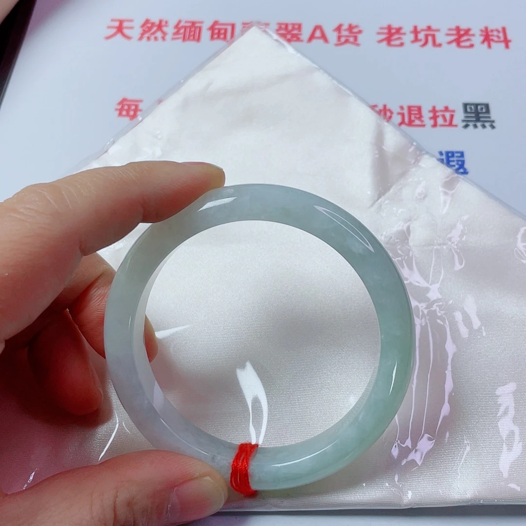 翡翠未镶嵌手镯天然翡翠手镯56